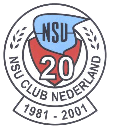 Logo 20 Jaar NSU Club Nederland