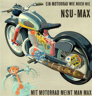NSU Max - Opengewerkt