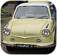 NSU Prinz II tijdens rit LVWCN